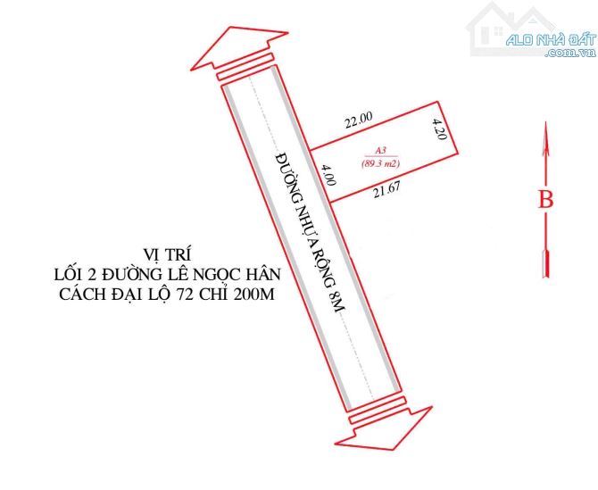 Bán đất Nghi Đức gần đường 72m - 3