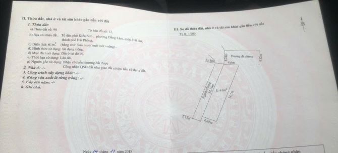 Chính chủ gửi  Bán nhà 3,5 tầng độc lập, Kiều Sơn-Hải An - Hải phòng - 3