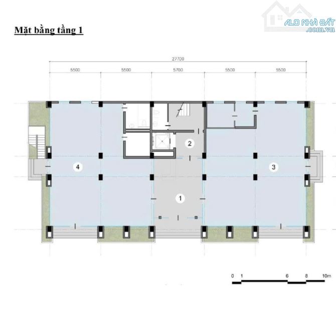 Tòa nhà Mặt Phố Hoàng Quốc Việt lô góc 4 mặt DT 486 m2 x 8 Tầng MT 30m - 3