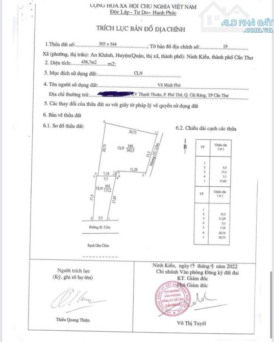 Bán 456 m2  đất có nhà đường Nguyễn Văn Linh - 4