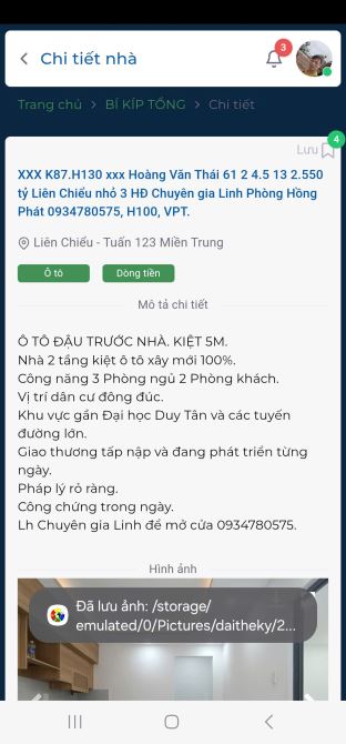 NHÀ KIỆT 5M. Hoàng Văn Thái, mới 100% - 4