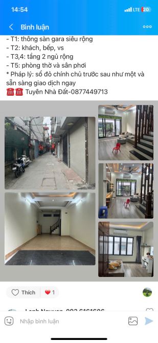 GIẢM 600 TRIỆU NHÀ ĐẸP PHÂN LÔ, Ô TÔ VÀO NHÀ, KINH DOANH, KHU ĐỀN LỪ 5 TẦNG GIÁ 14.X TỶ