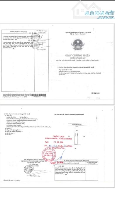 Cần bán lô đất Hậu Nghĩa 99m2 diện tích 4x20 m2 1ty2