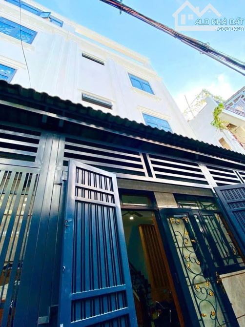 BÁN GẤP,Nhà 5 tầng,lô góc,sổ hồng riêng,hểm xe hơi,tại P6,Lê Đức Thọ,Gò Vấp, giá chỉ 6,2ỷ