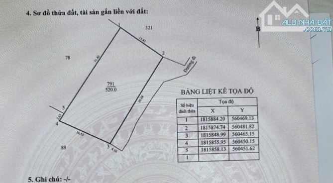 Siêu phẩm 520m2 bề ngang 30m cắt được 3 lô Vị trí kiệt ô tô Minh Mạng, Huế