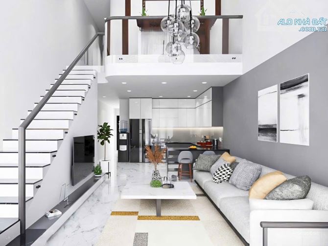 Bán nhà gác lửng bình đa hẻm xe hơi giá tốt 75m2 giá chỉ 1ty750