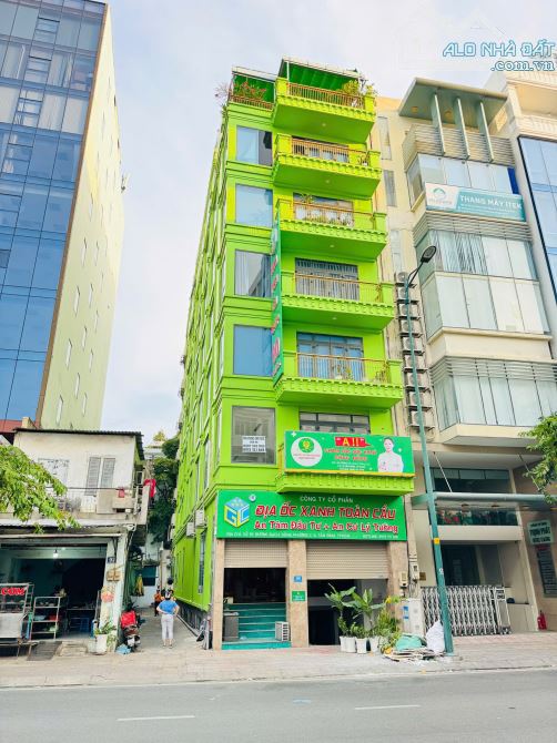 Toà nhà mặt tiền quận 1 giá rẻ 9x18 xây full đất Hầm 9 tầng giá 100 tỷ - 1