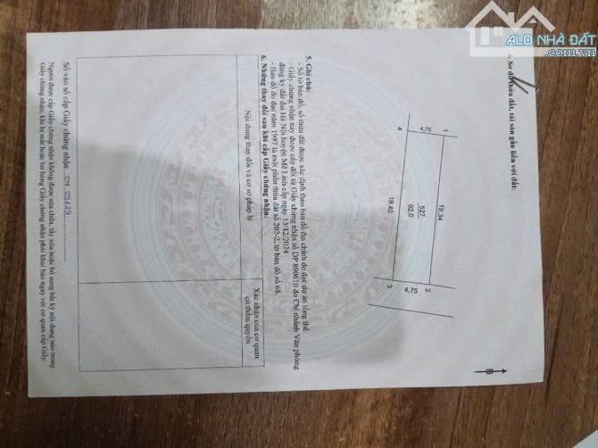 🔥 CẦN BÁN 92M²  FULL ĐẤT Ở TỔ QUNG MINH, MÊ LINH,HÀ NỘI, GIÁ CHỈ MÁT 5 TỶ - 1
