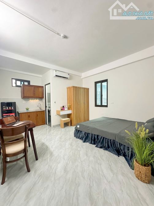 Cho Thuê CCMN Ngõ 255 Cầu Giấy 30m2 Ban Công Cửa Sổ Thang Máy Ô Tô Đỗ Gần, Gần Chợ - 12
