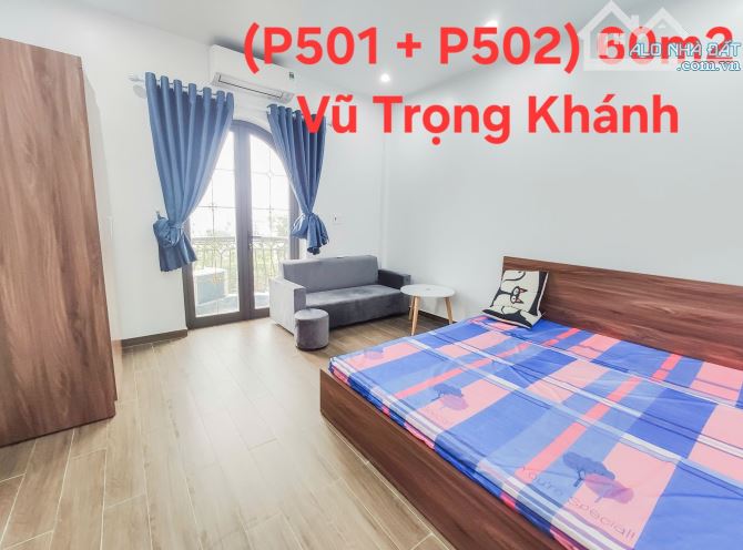 Cho thuê nguyên tầng gồm 1 ngủ tách bếp tại chân cầu Rào 1 Lạch Tray - 2