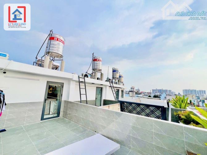 7 TỶ 9 - NHÀ 5 TẦNG PHÂN LÔ CAO CẤP – HẺM XE HƠI – TÂN HƯNG THUẬN, Q12 - 2