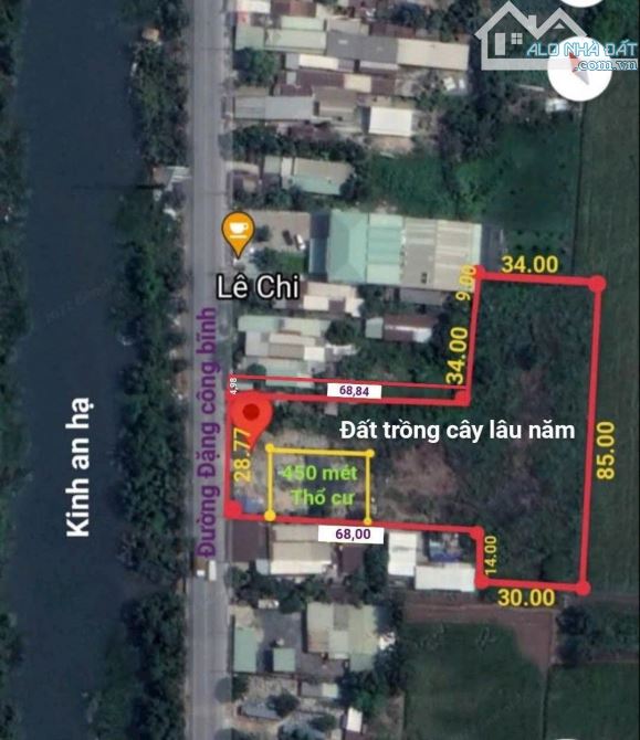 BÁN ĐẤT MẶT TIỀN ĐẶNG CÔNG BỈNH TÂN THỚI NHÌ HÓC MÔN 4728M2 - 3