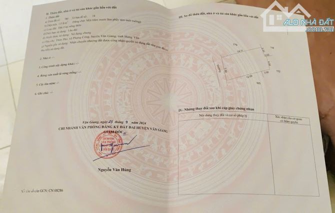 Cần bán 115,8 đất ĐT thôn Đại phụng công - 4