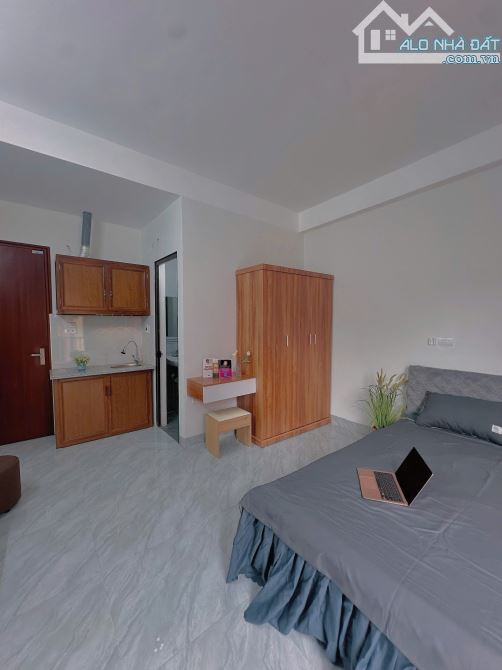 Cho Thuê CCMN Ngõ 255 Cầu Giấy 30m2 Ban Công Cửa Sổ Thang Máy Ô Tô Đỗ Gần, Gần Chợ - 4