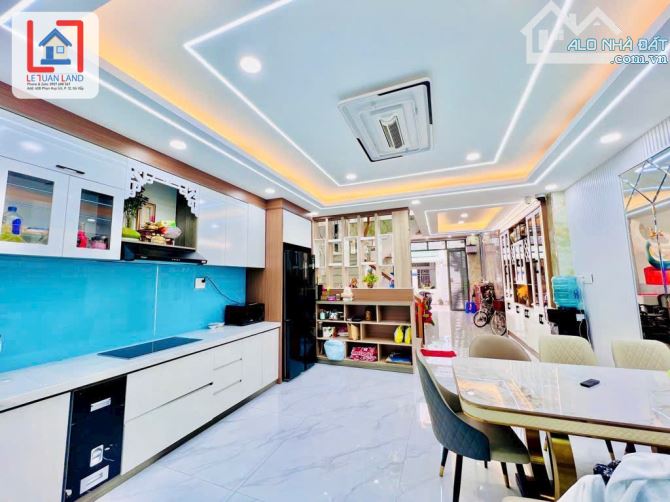 7 TỶ 9 - NHÀ 5 TẦNG PHÂN LÔ CAO CẤP – HẺM XE HƠI – TÂN HƯNG THUẬN, Q12 - 5