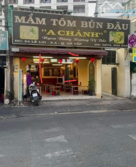 GÒ VẤP, BÁN NHÀ MẶT TIỀN LÊ LỢI P4, DT 208m2, Giá 40 tỷ