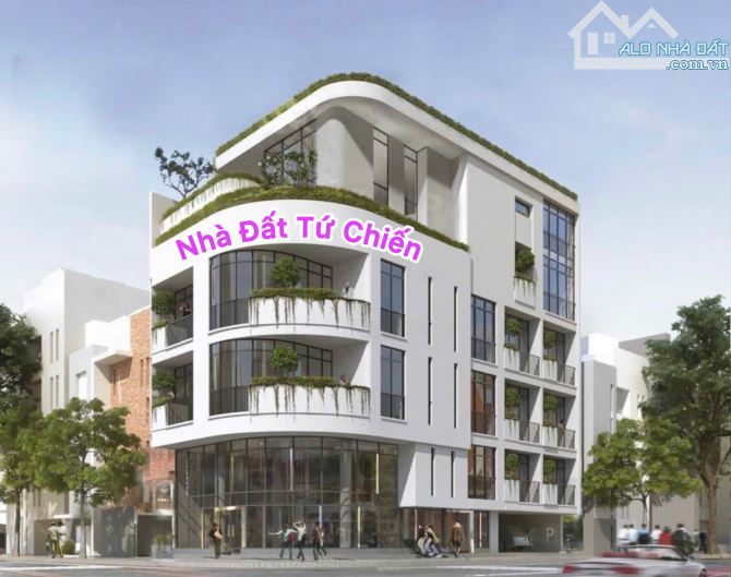 lô góc đường Ỷ Lan nguyên phi Hải Châu, vị trí đẹp kinh doanh + xây toà căn hộ