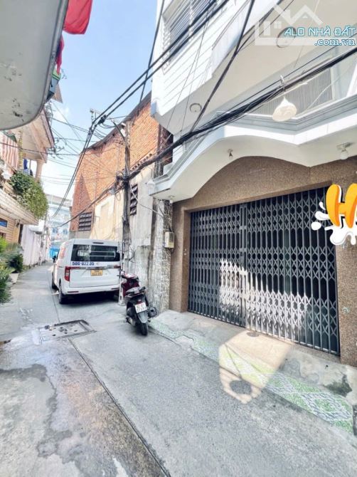 RẺ NHẤT TÂN BÌNH.LẠC LONG QUÂN. 48M2.5 TẦNG 7 PHÒNG NGỦ.4WC.HẺM XE HƠI 🚗