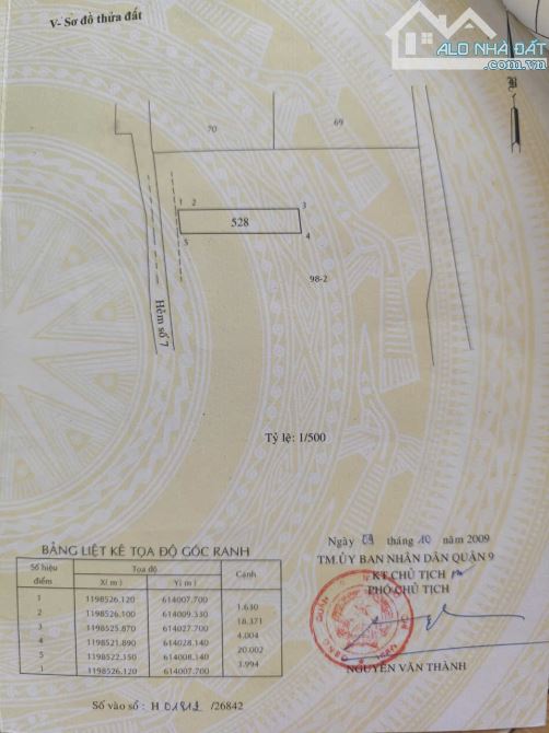 Lô đất đường 182 tăng nhơn phú A Diện tích 80m giá tốt - 3