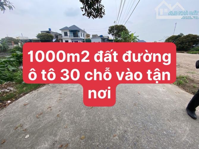 1000m2 đất đường ô tô 30 chỗ vào tận nơi, gần KCN Gia Lễ Đông Hưng TB