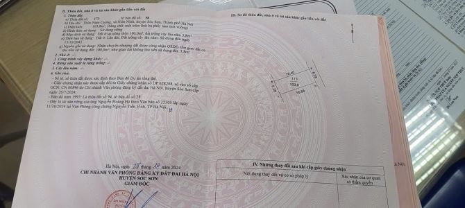 CHÍNH CHỦ BÁN 103M ĐẤT NAM CƯƠNG - HIỀN NINH-GẦN VÀNH ĐAI 4