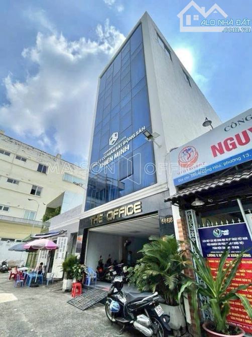 Building văn phòng khu Vip Cộng Hoà- Dt: 6,5x31m—5 tầng - thang máy —giá 33,9 tỷ