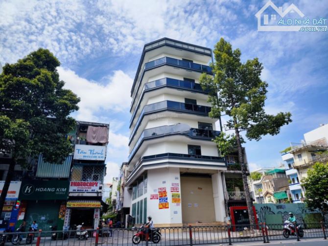 Tòa nhà góc 2 MT Lý Thường Kiệt TB - Hầm 7 tầng  ~ 1200m2 sàn - Giá cực tốt ~ 372 triệu/m2