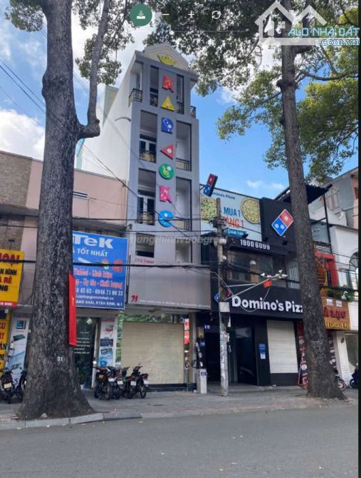 Bán nhà MT 71 Trần Quang Khải Q1 - 4 X 24m, 84.7m2 ( vuông vức ) - 6 tầng - giá 34.5 Tỷ