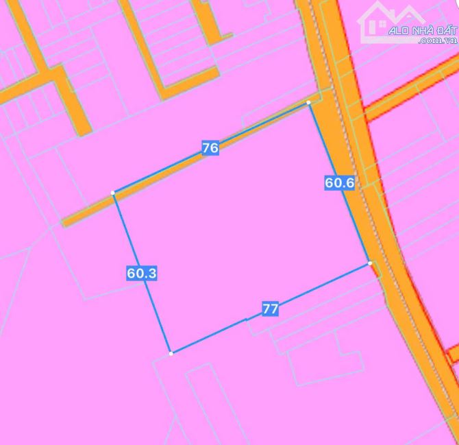 ĐẤT MẶT TIỀN 4.578m2 đường TRẦN QUANG DIỆU PHƯỜNG AN PHÚ - THUẬN AN Bình Dương