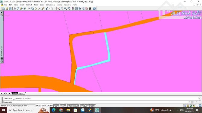 Tân Phú Trung 1 xẹt đường Hồ Văn Tăng đường bê tông DT 1000m2 có 2MT - 1