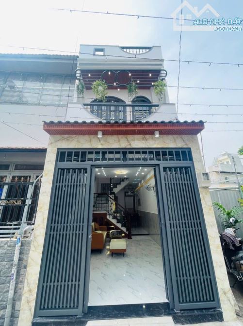 Nhà mới hẽm xe hơi 1 trục đg số, phường 15, gò vấp, TP HCM. 39m2 đất cn - 1