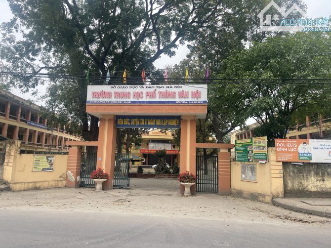 🍒🍒 ĐƯỜNG 3 OTO TRÁNH NHAU- CẠNH TRƯỜNG HỌC, CHỢ- CÁCH VÕ NGUYÊN GIÁP 50m- 75m VÂN NỘI - 1