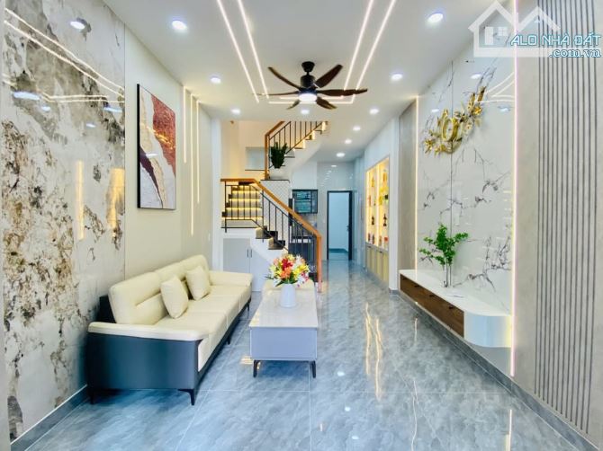 5.1 tỷ bán nhà mới tinh full nội thất đối diện kdc cityland - 12