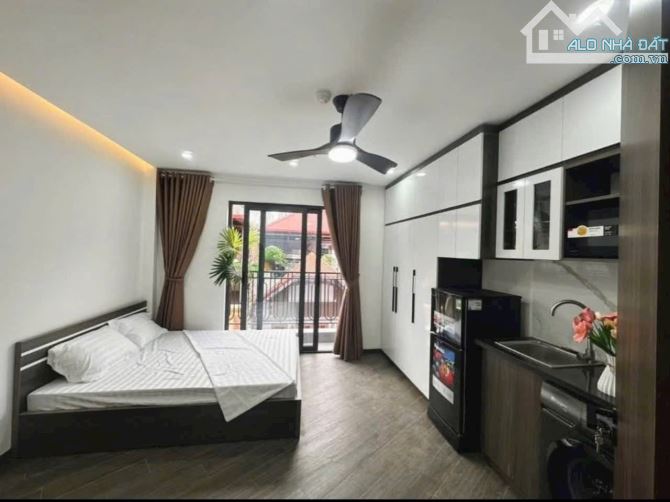 BÁN CĂN CCMN TÂY HỒ, NGÕ THÔNG, 22PHÒNG KK, 80M2,MT 6M, 18 TỶ, XÂY MỚI, PCCC ĐẠT CHUẨN - 2