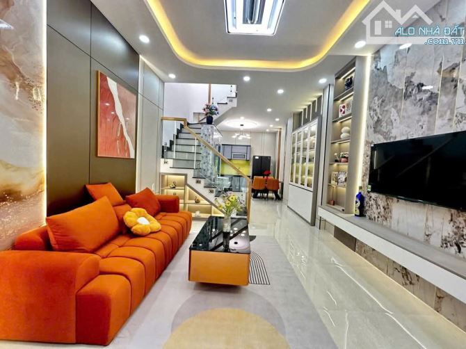 Bán nhà đẹp lung linh hẻm 3m đường Quang Trung, P.10, 4,2 x 10, 2 tầng giá 4.63 tỷ tl - 3