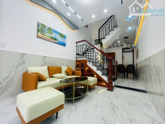 Nhà mới hẽm xe hơi 1 trục đg số, phường 15, gò vấp, TP HCM. 39m2 đất cn - 3