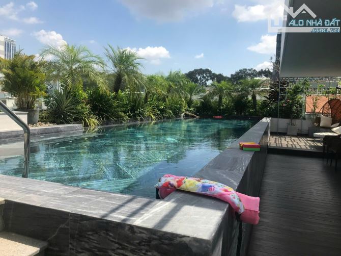 Biệt Thự hiện đại, sang trọng hẻm VIP 38 Trần Khắc Chân, Quận 1 - 13x20M, Hầm 4 Lầu Hồ bơi - 4