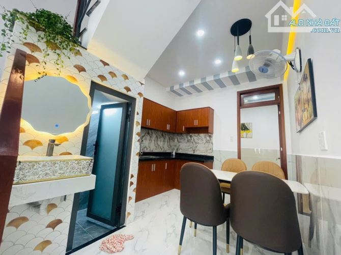 Nhà mới hẽm xe hơi 1 trục đg số, phường 15, gò vấp, TP HCM. 39m2 đất cn - 4