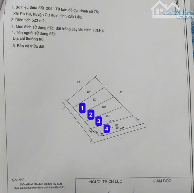 👊 Bán 420m2 đất ở mặt đường bê tông giá 368tr - 4