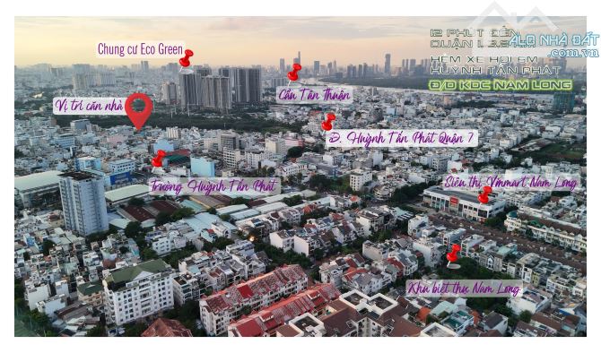 CHỈ 4,8 TỶ NHÀ 4,0x30m, HẺM Ô TÔ 6m Đ. HUỲNH TẤN PHÁT Q7 (80 triệu/m2) - 5