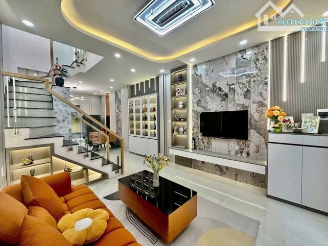 Bán nhà đẹp lung linh hẻm 3m đường Quang Trung, P.10, 4,2 x 10, 2 tầng giá 4.63 tỷ tl - 6