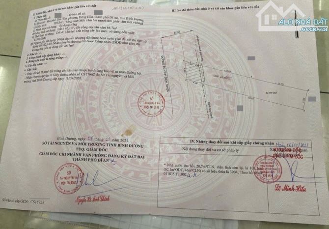 Đất mặt tiền kinh doanh Tô Vĩnh Diện ,Đông Hoà ,TP Dĩ An - 7