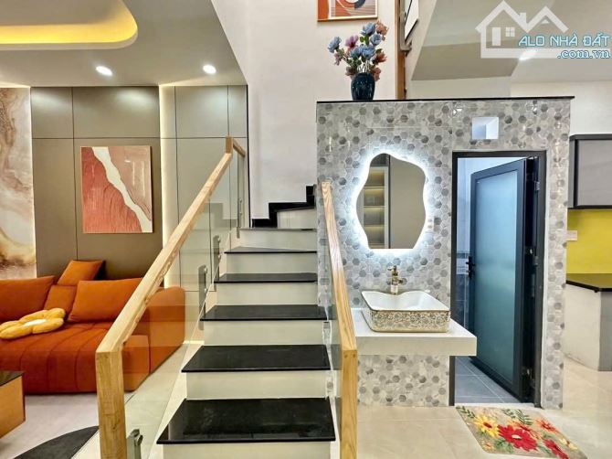 Bán nhà đẹp lung linh hẻm 3m đường Quang Trung, P.10, 4,2 x 10, 2 tầng giá 4.63 tỷ tl - 9