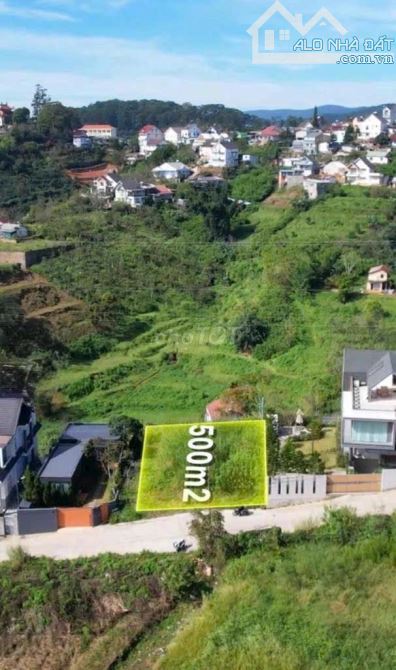 500m2 Đất VIEW rừng thông Đường Hoàng Hoa Thám P10 Đà Lạt 17Tỷ