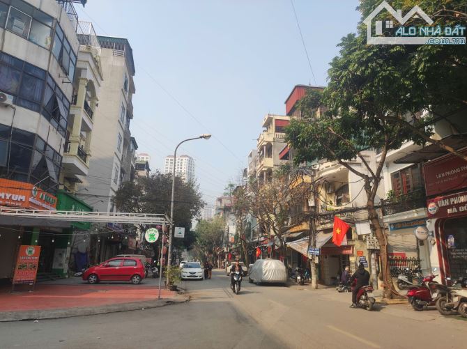 Mặt phố Lê Lai, Hà Đông, 81m2x5 tầng, MT 6m, lô góc, kinh doanh, vỉa hè rộng, nhỉnh 26 tỷ