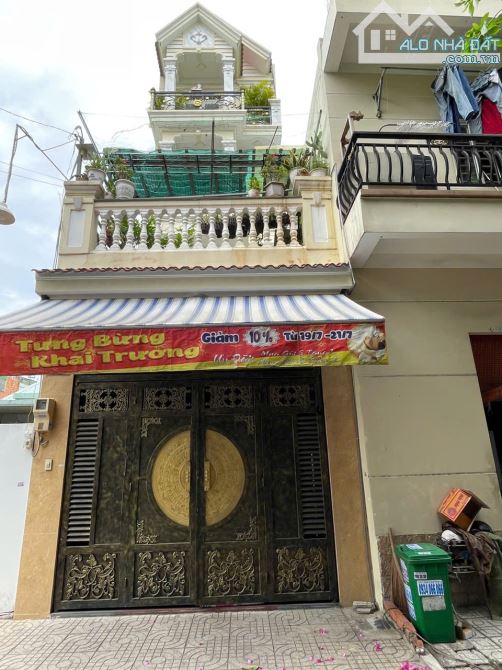 BÁN NHÀ MẶT TIỀN TRẦN THI DO Q12, 88M2, 4 TẦNG GIÁ 7,8 TỶ.