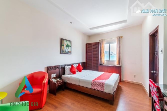BÁN KHÁCH SẠN 5 TẦNG ĐƯỜNG LÝ THÁI TỔ, DT 390M2 NGANG 11,5M, GIÁ ĐẦU TƯ 55TỶ - 1