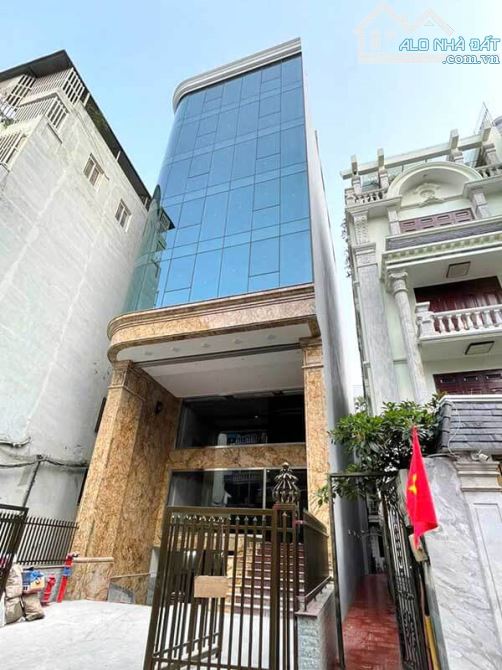 Cho Thuê Tòa Văn Phòng 9 Tầng Xây Mới MP Trung Liệt, Vị Trí Lô Góc,DT 267m2. Giá 290 Tr.th - 1