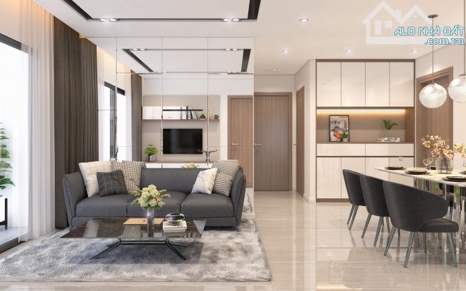 Cần bán căn hộ chung cư Phú Tài Residence 2PN 2WC 72m2 full nội thất giá 1,8 tỷ - 1