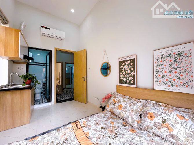 Cho Thuê CCMN 43 Trung Kính Cầu Giấy 25m2 Studio Gác Xép Thang Máy Ban Công Cửa Sổ Gần Chợ - 1